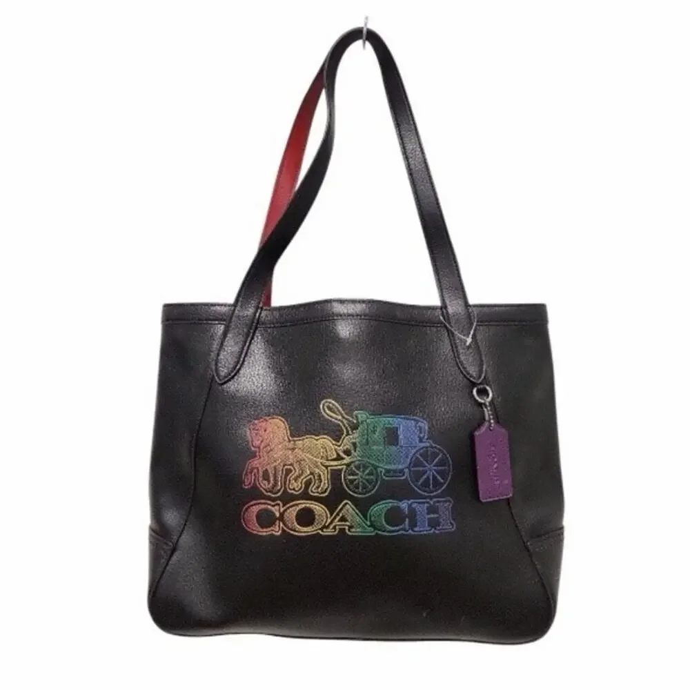 Coach Ombré Embossed Horse and Carriage Leather Tote NWT